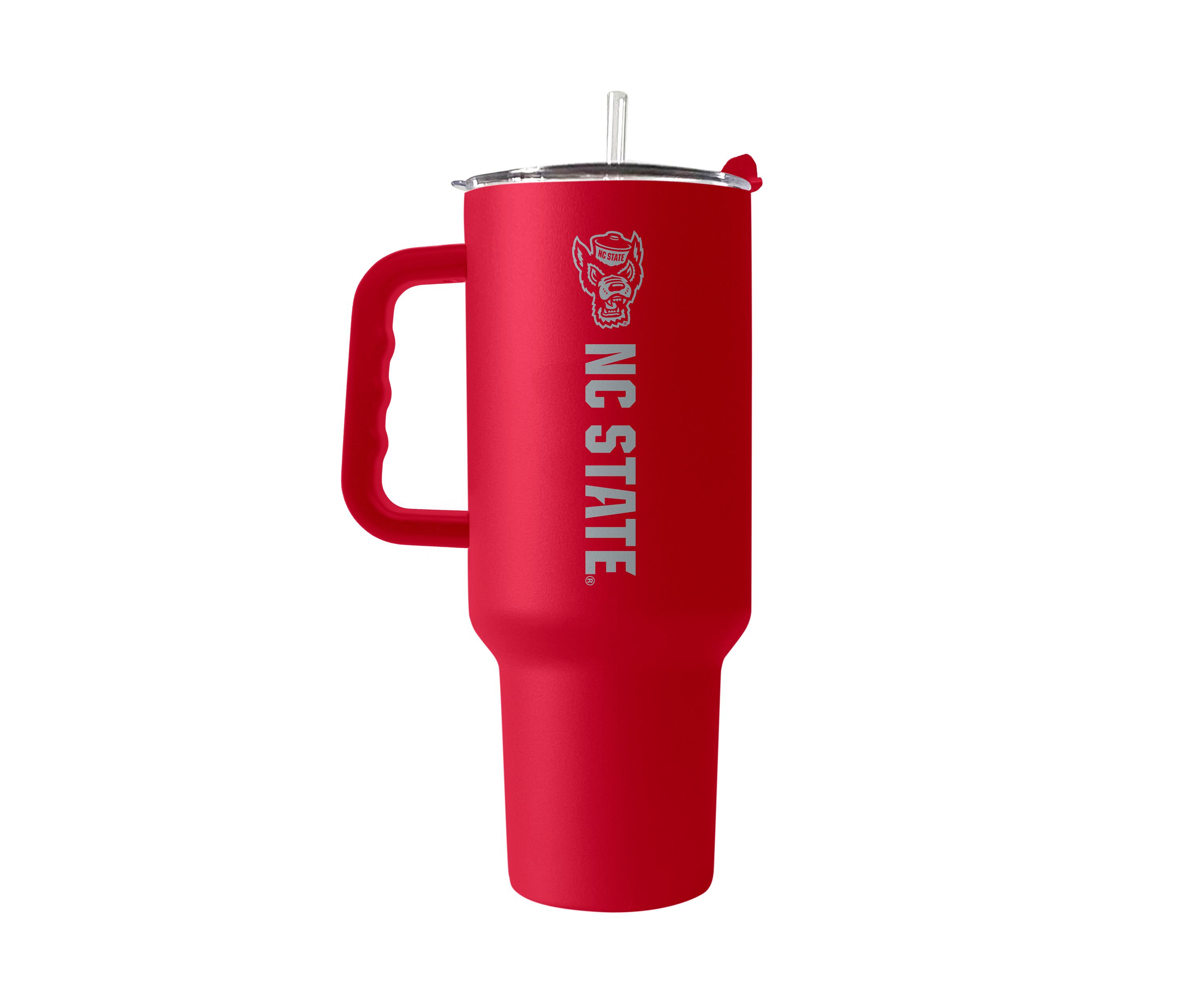 NCAA NC State Wolfpack 40 Ounce Etched Tumbler