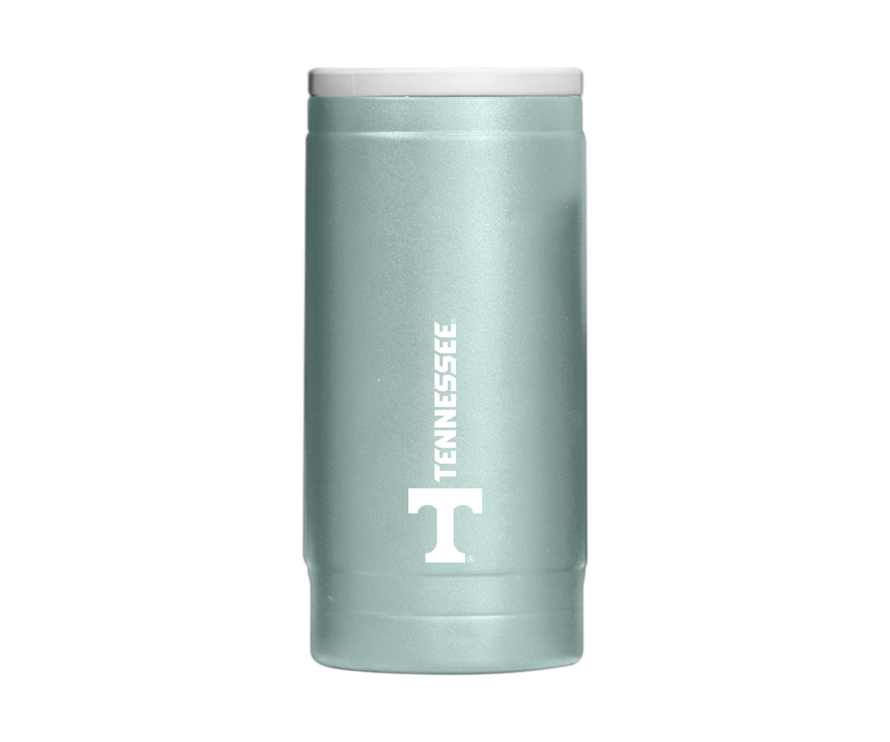NCAA Tennessee Volunteers Vertical Powder Coat Slim Can Coolie 