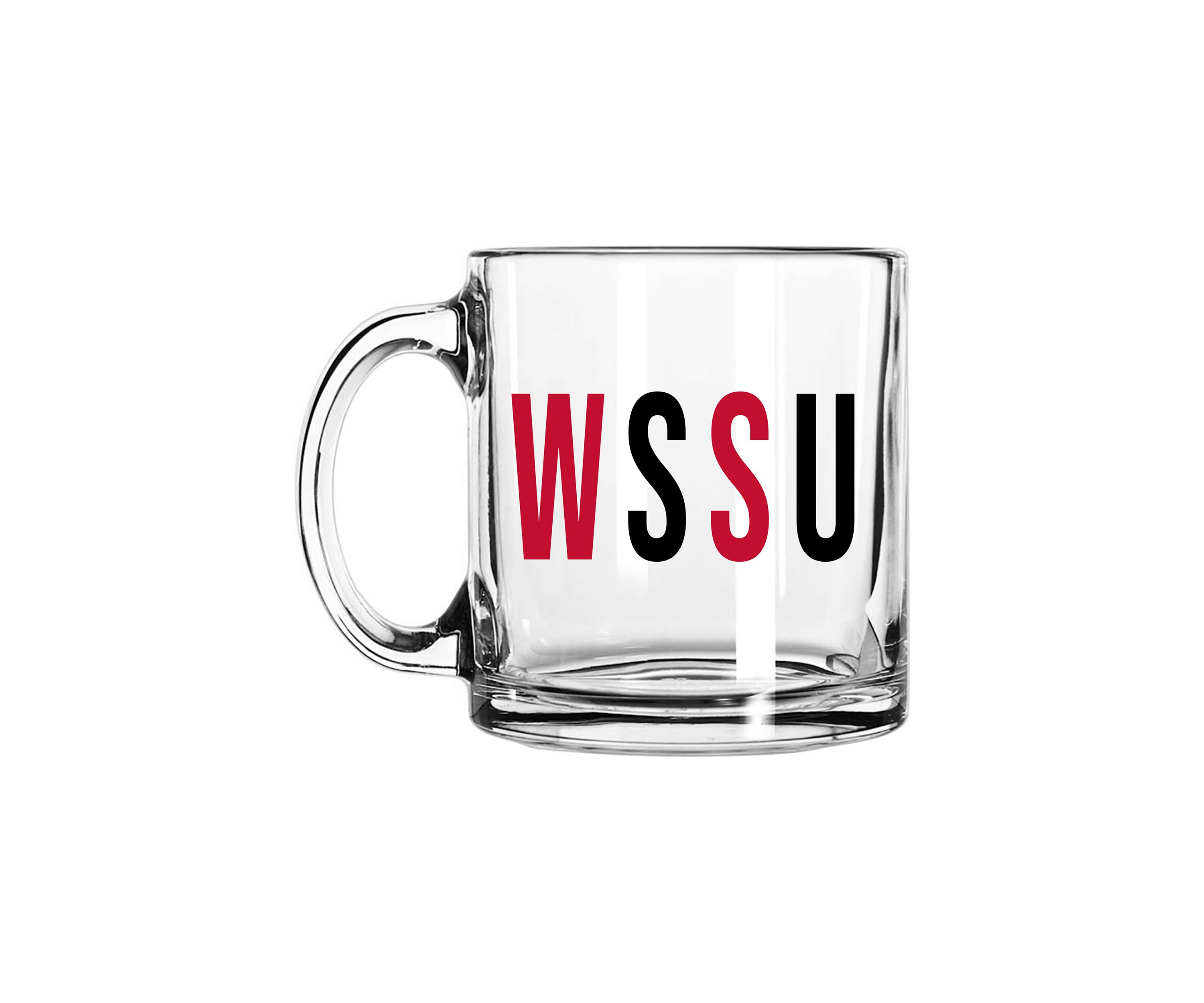 NCAA Winston Salem State Rams 13 oz Overtime Glass Mug