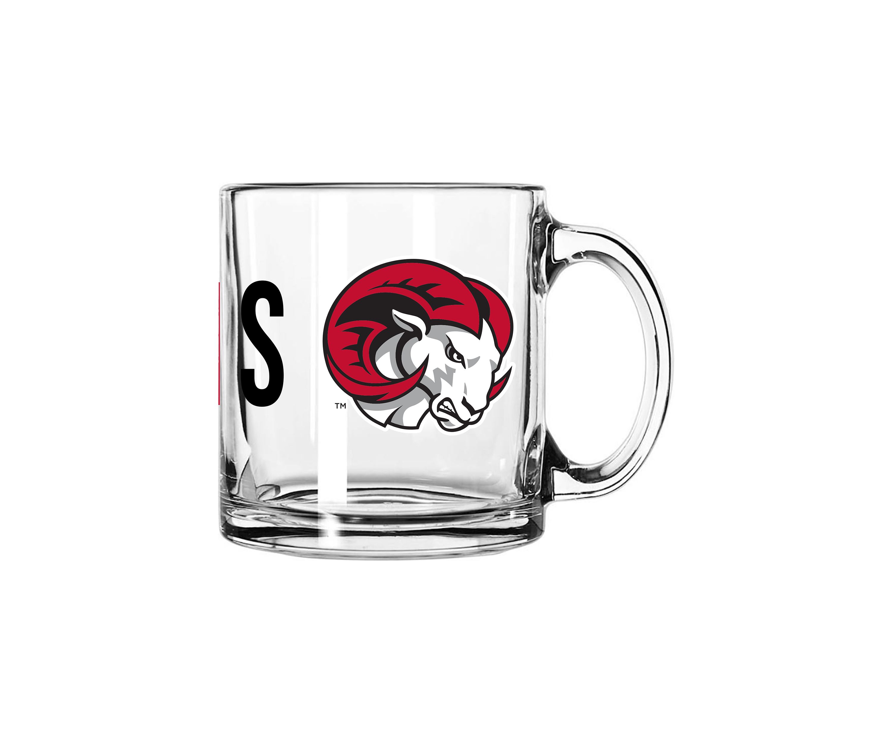 NCAA Winston Salem State Rams 13 oz Overtime Glass Mug