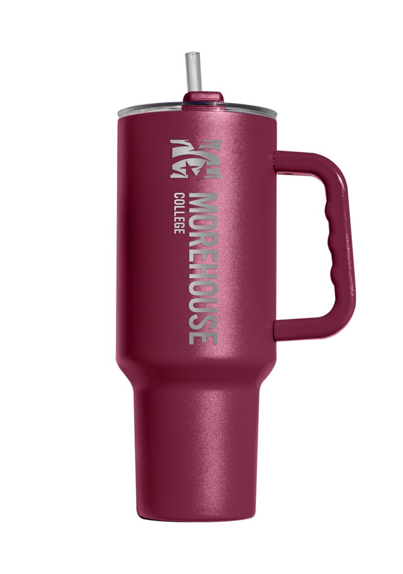 NCAA Morehouse Maroon Tigers 40 Ounce Etched Tumbler