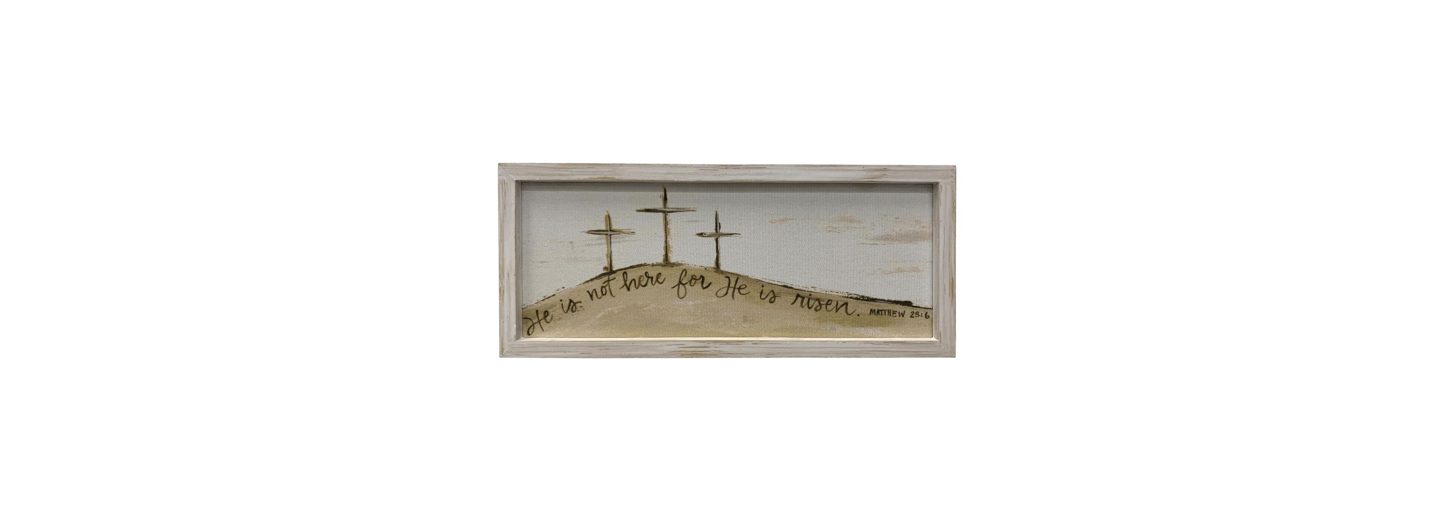 Transpac Wood 25.5 in. Multicolor Spring Farm Fresh Chalkboard Mason Jar Wall Decor