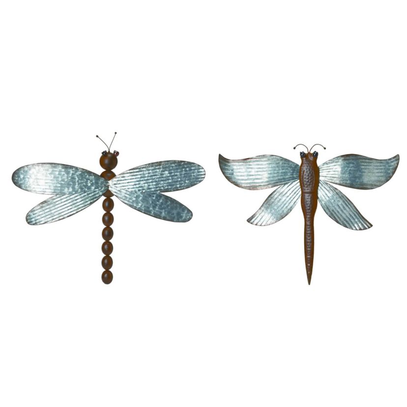 Transpac Small Blossoms & Breezes Wall Decor Set of 3 Spring Home Decorations
