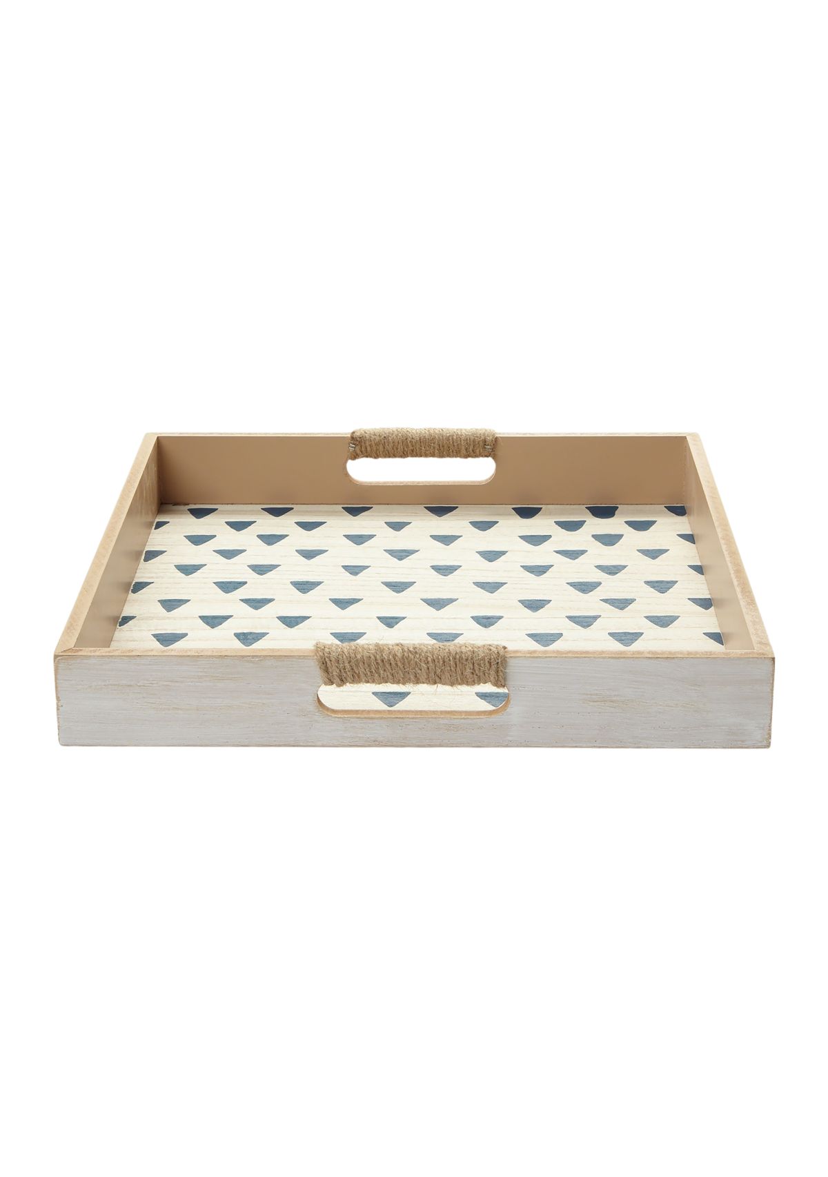 Small Blue Rectangle Tray