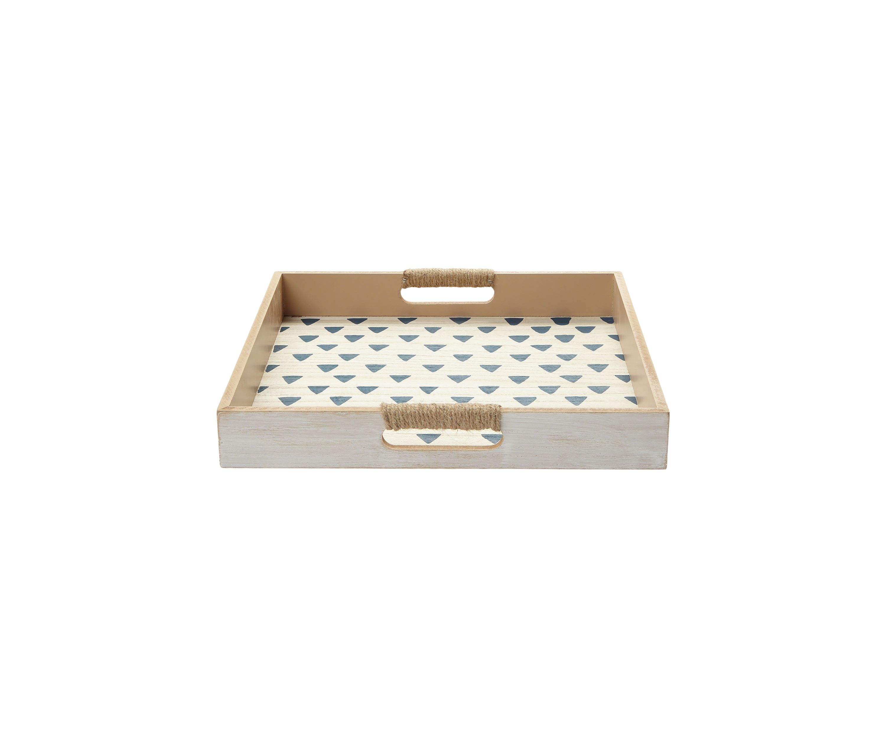 Small Blue Rectangle Tray