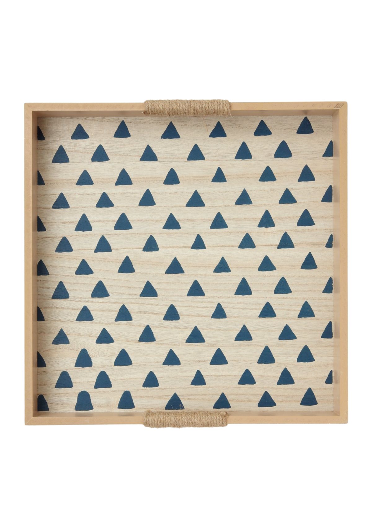 Small Blue Rectangle Tray