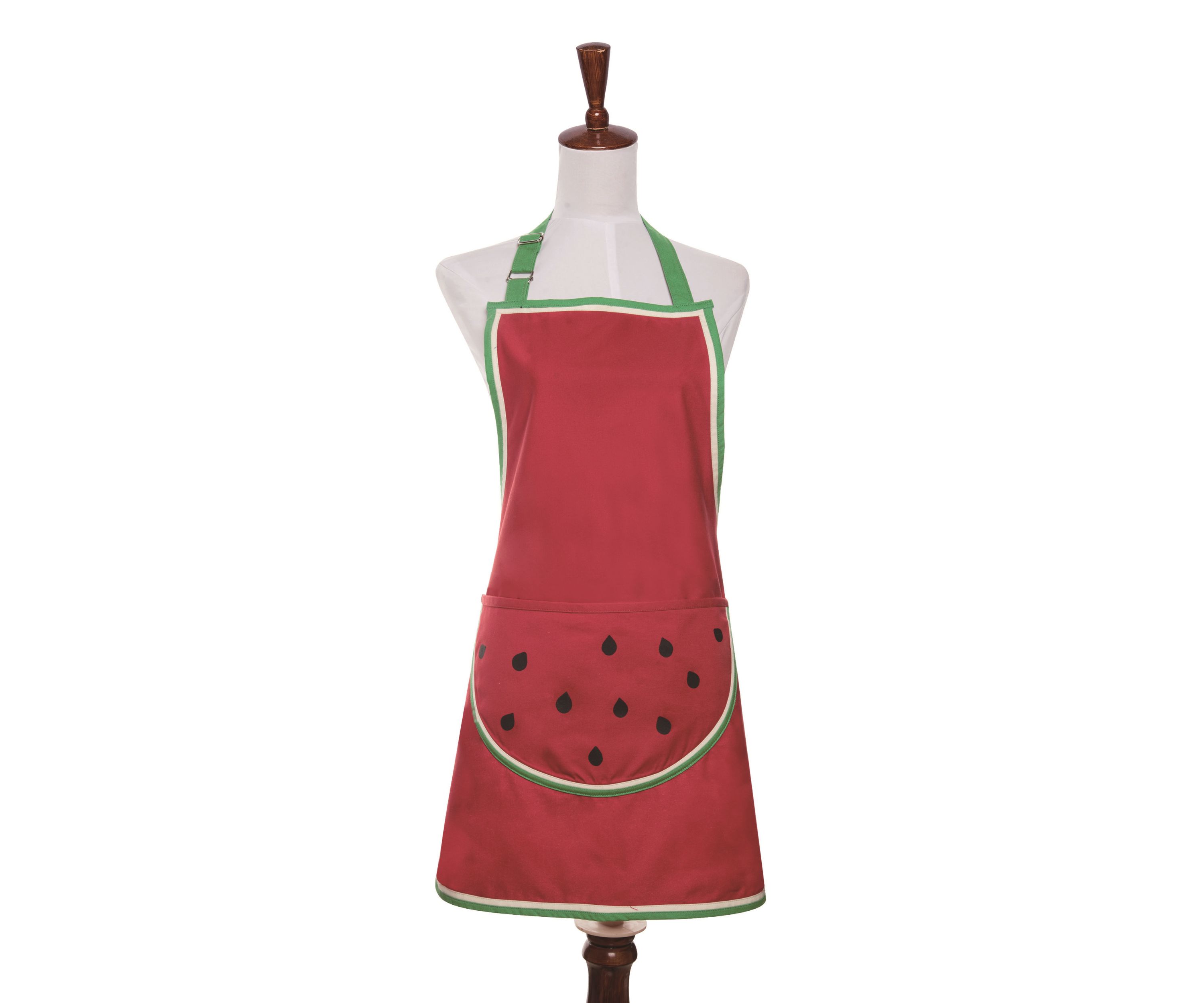 Transpac Cotton 31 in. Multicolor Spring Watermelon Apron