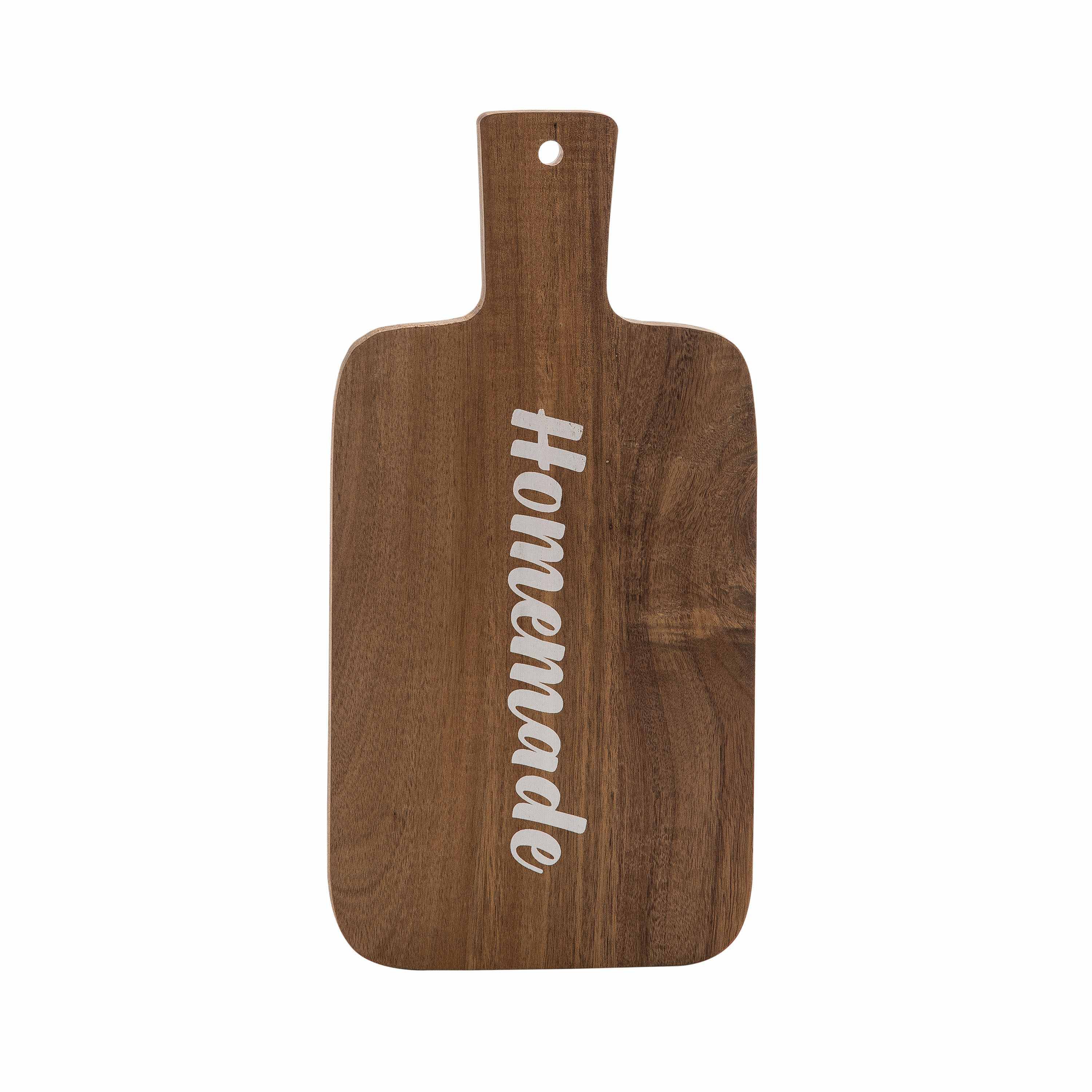 Transpac Resin 7 in. Brown Everyday Serving Boards