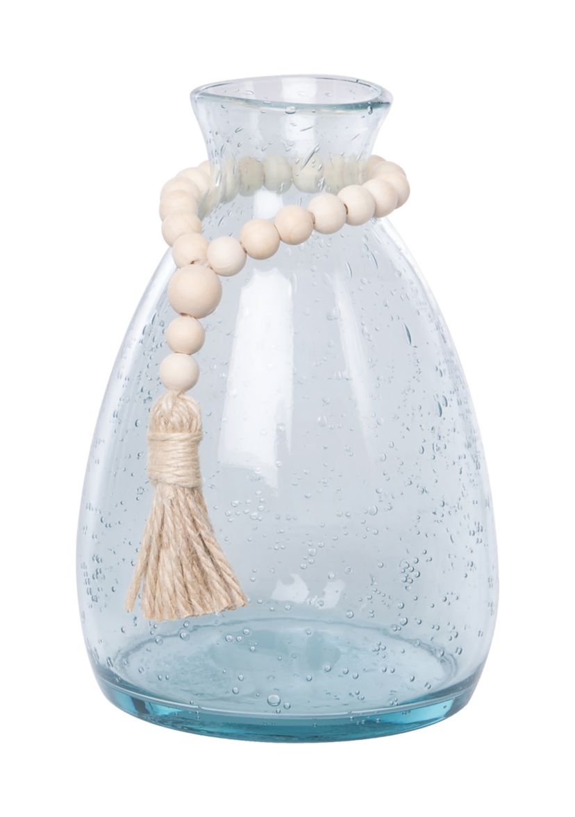 Small Glass Bead Vase
