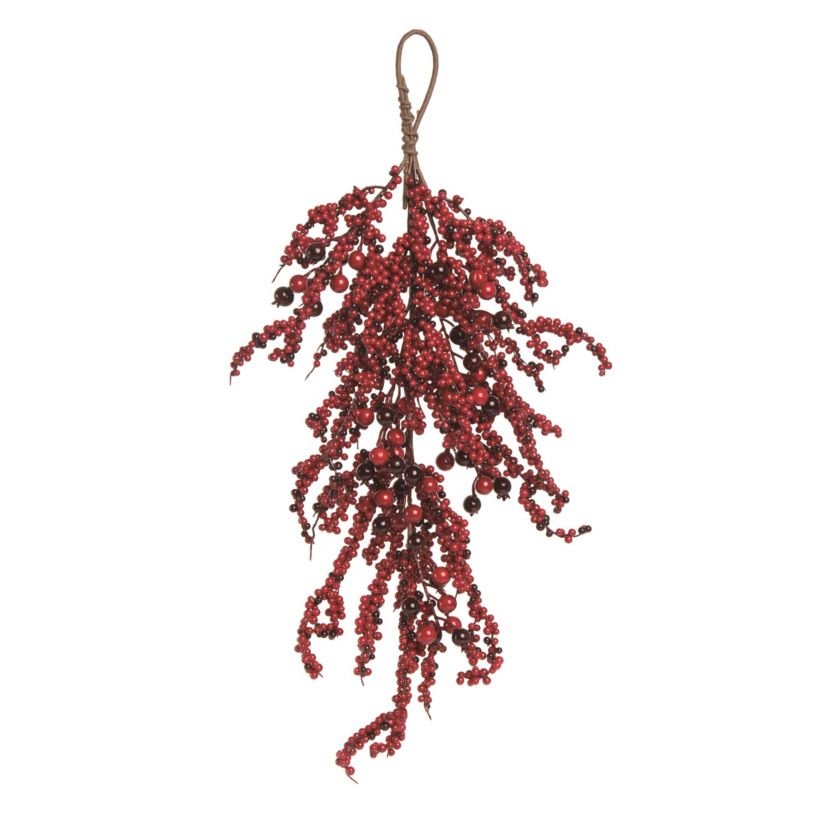 Transpac Christmas Merry Berry T-Drop