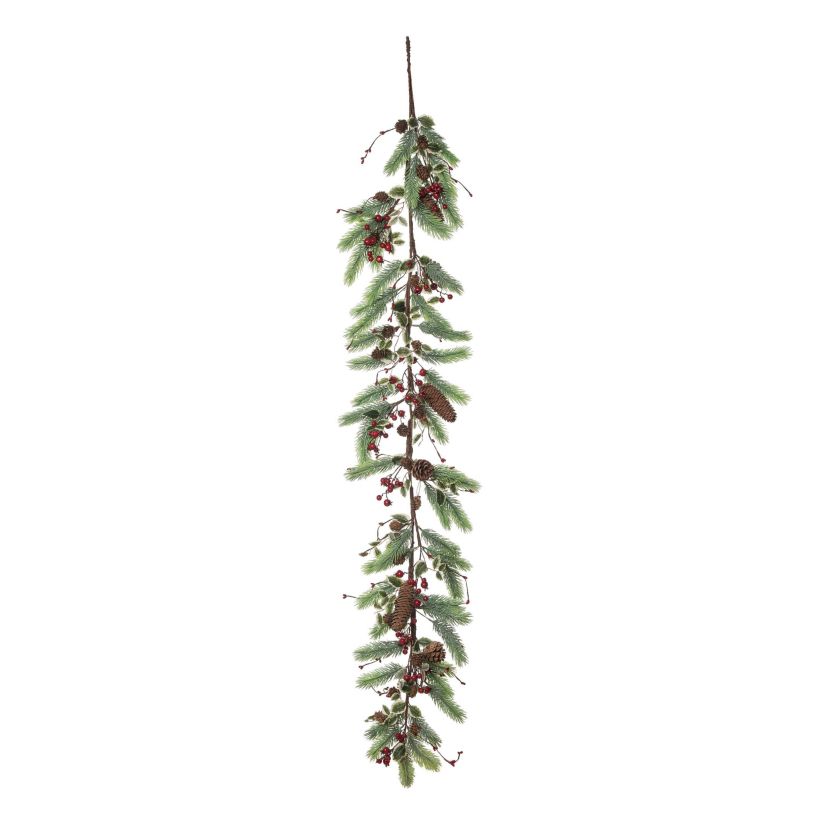 Transpac Christmas Christmas Fir & Berry Garland
