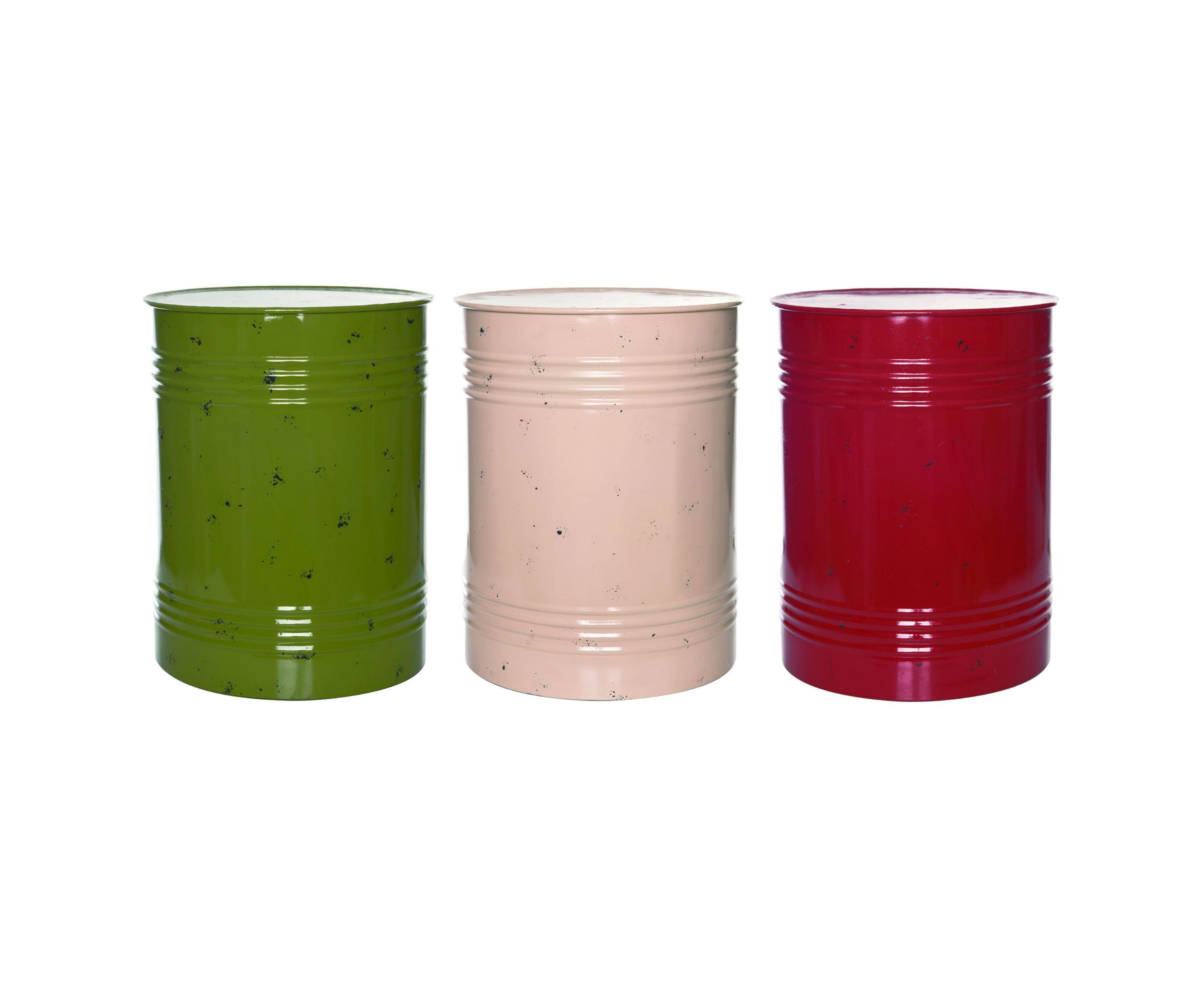Transpac Metal Rustic Plant Stand Set of 3 Spring Home Decorations