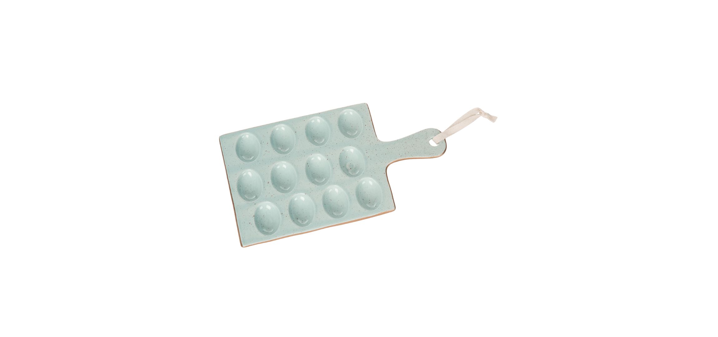 Transpac Ceramic Egg Board Home Decorations Easter
