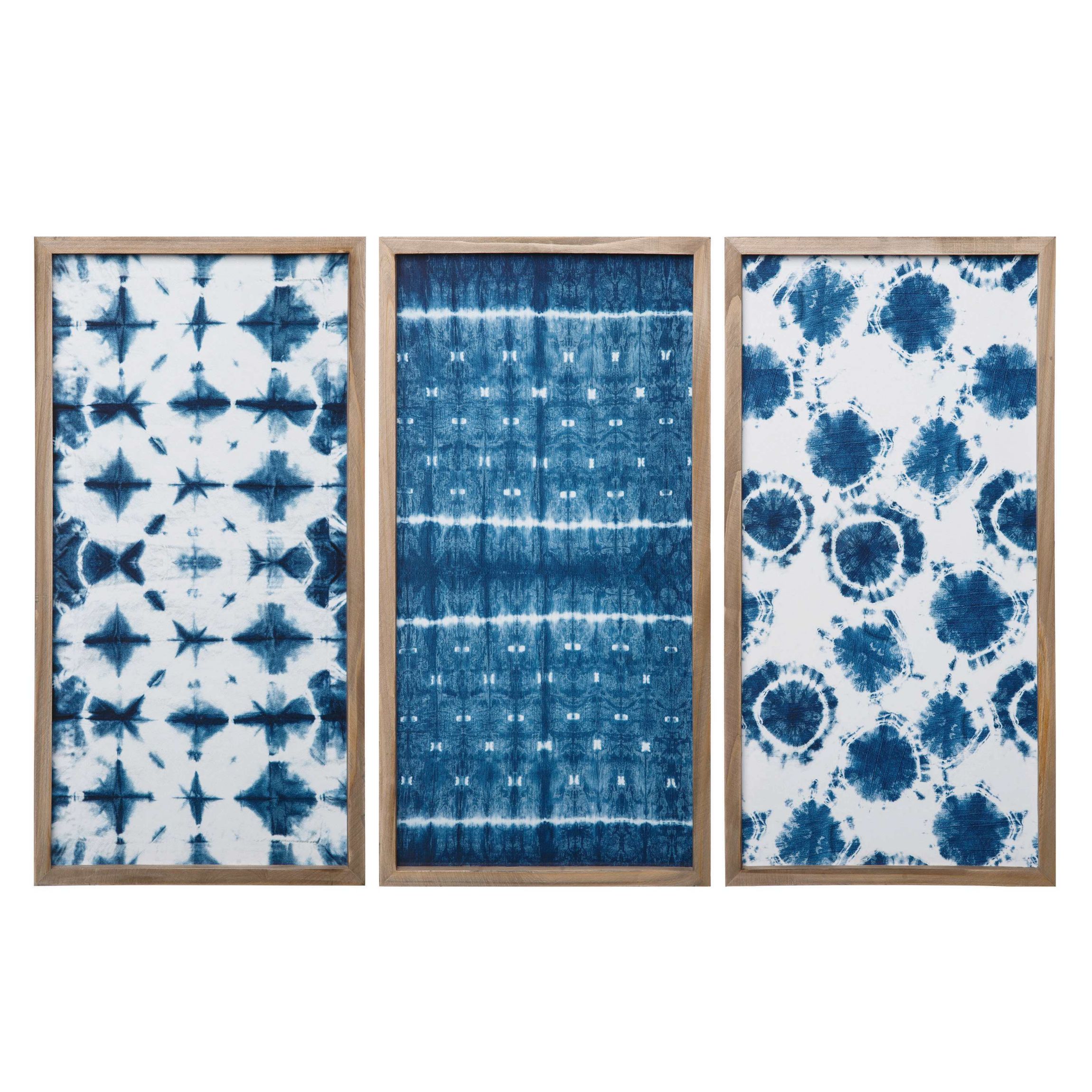 Transpac Wood/MDF Metallic Wall Decor Home Decorations Spring