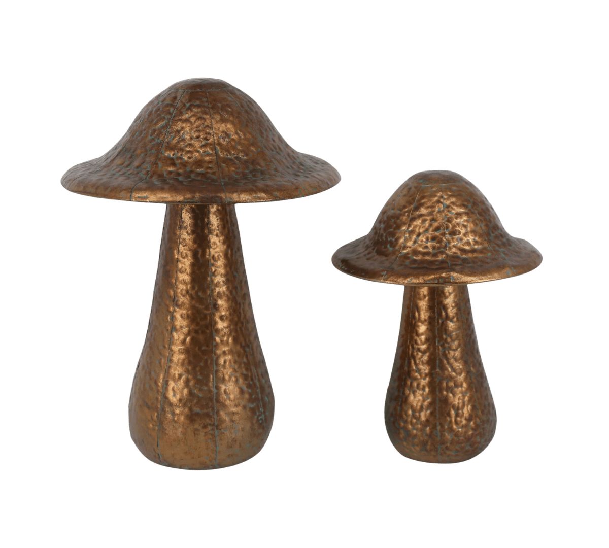 Transpac Oversized Metal Bronze Mushroom Decor S/ Home Decorations Spring