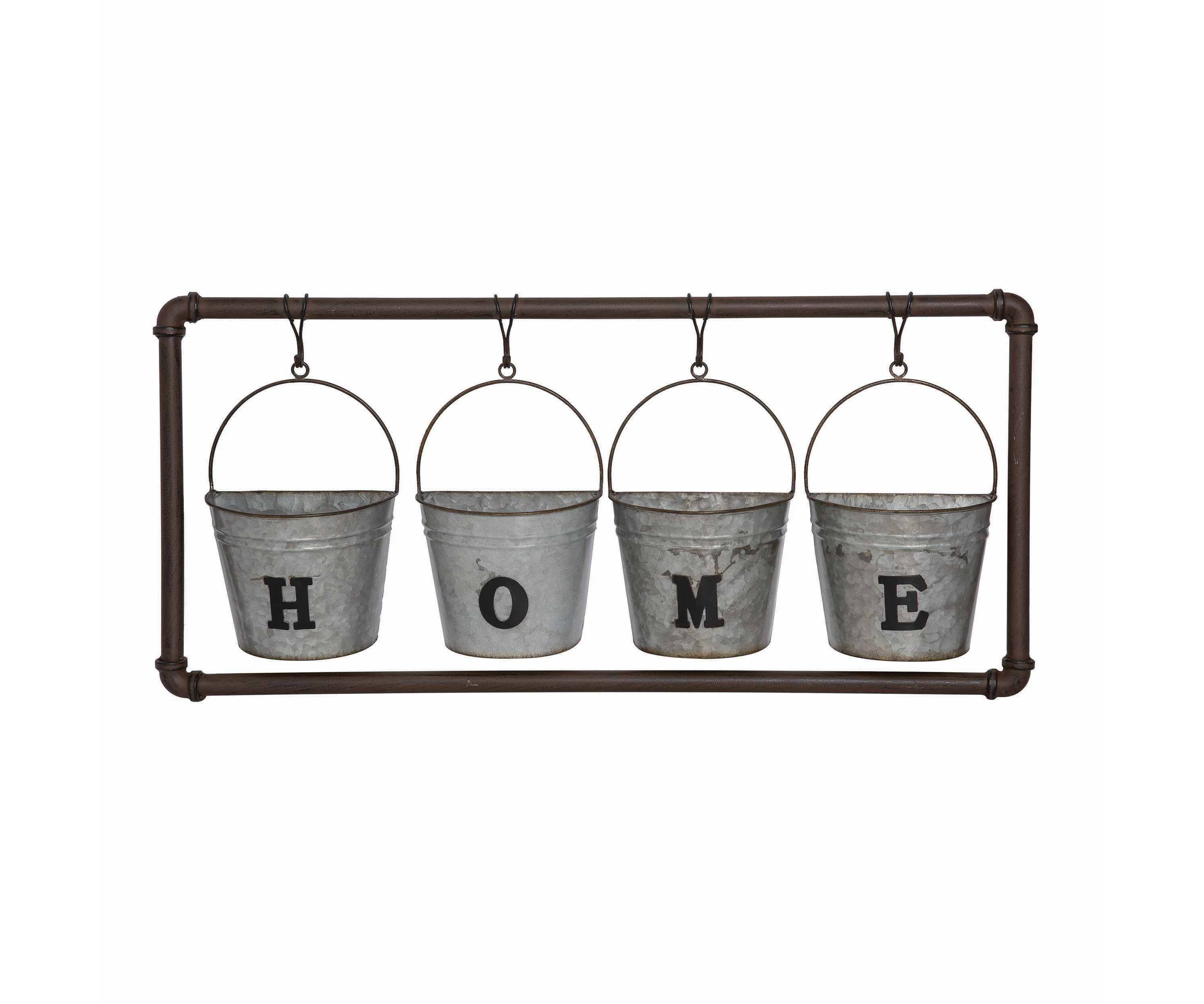 Transpac Wood/MDF/Paper Mini Wood Frame Decor Set Home Decorations Set of 3 Spring