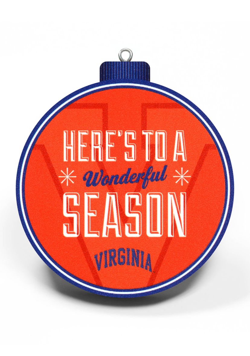 YouTheFan NCAA Virginia Cavaliers 3D Logo Series Ornaments