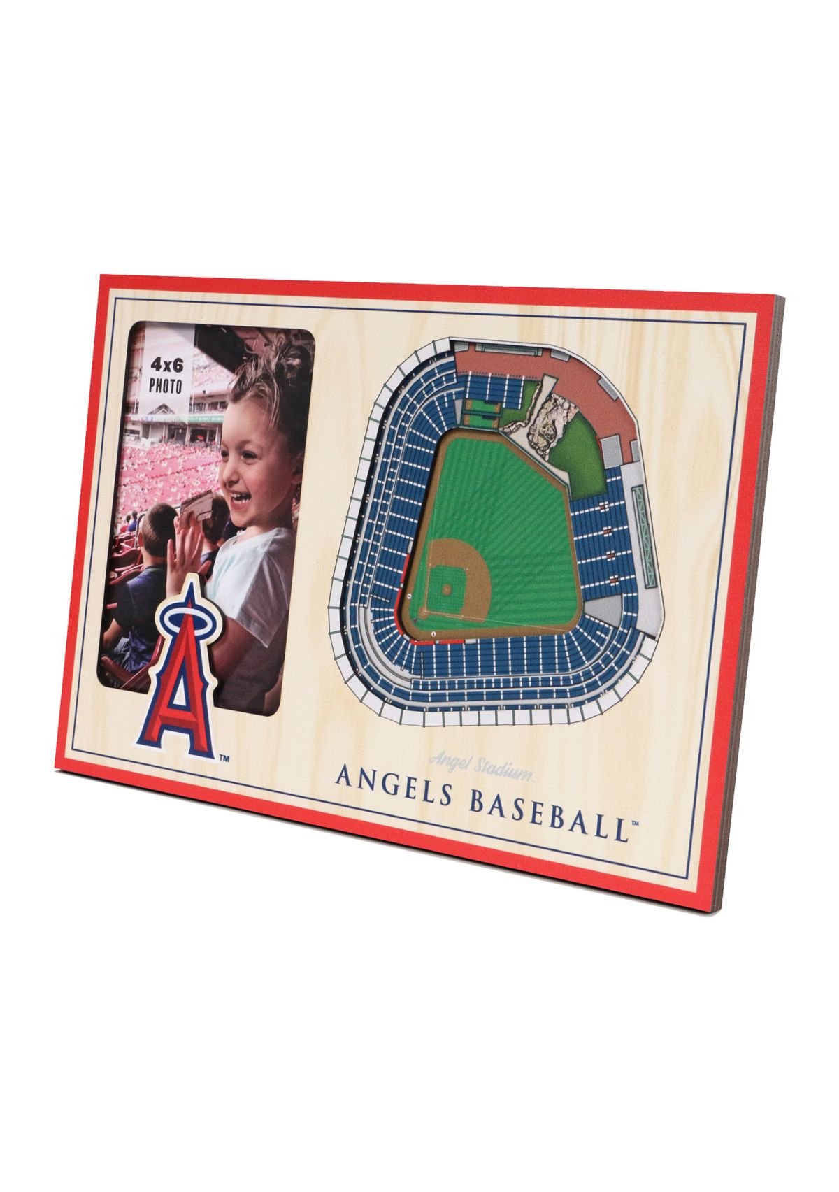 YouTheFan MLB Los Angeles Angels 3D StadiumView Picture Frame - Angel Stadium