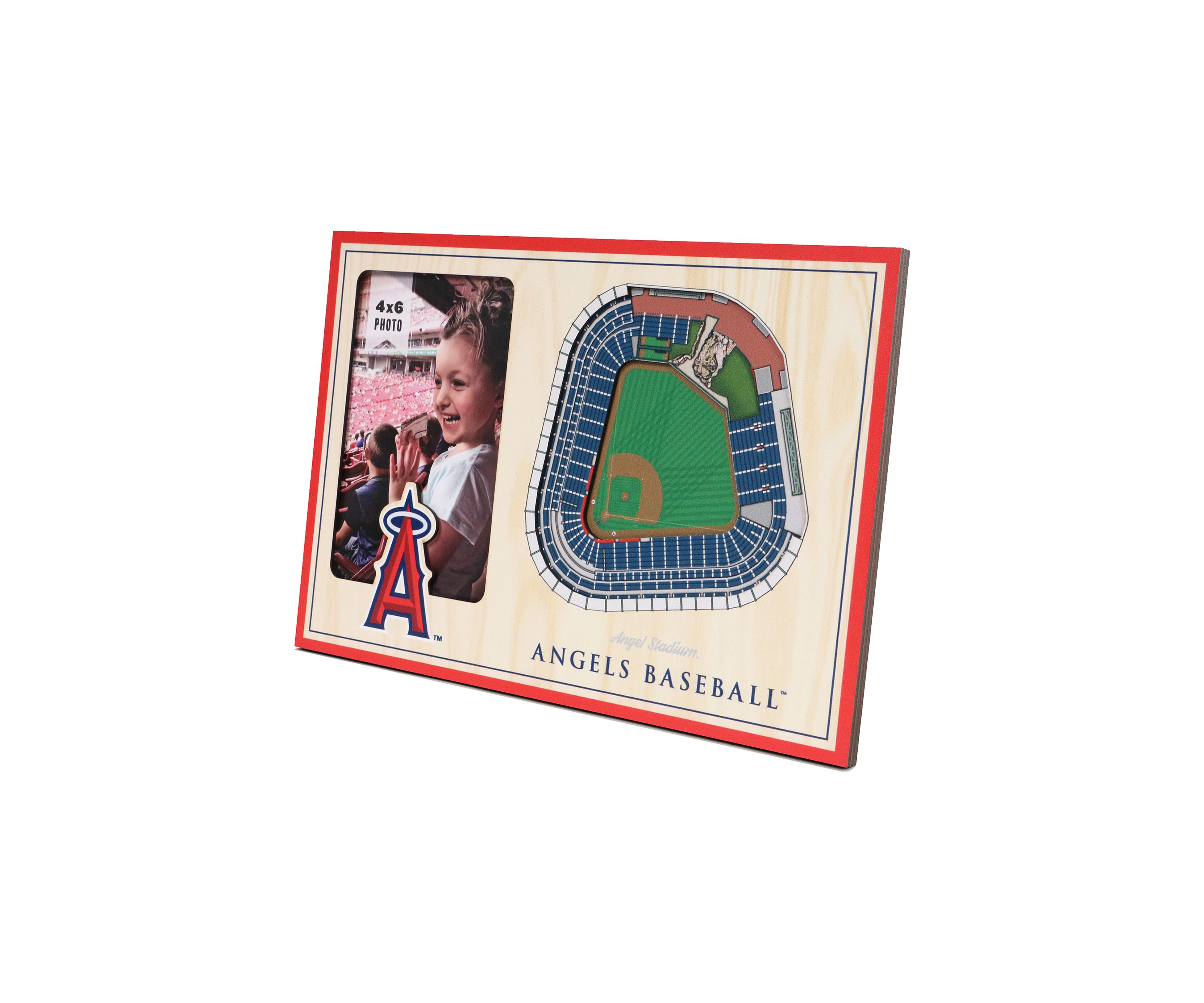 YouTheFan MLB Los Angeles Angels 3D StadiumView Picture Frame - Angel Stadium