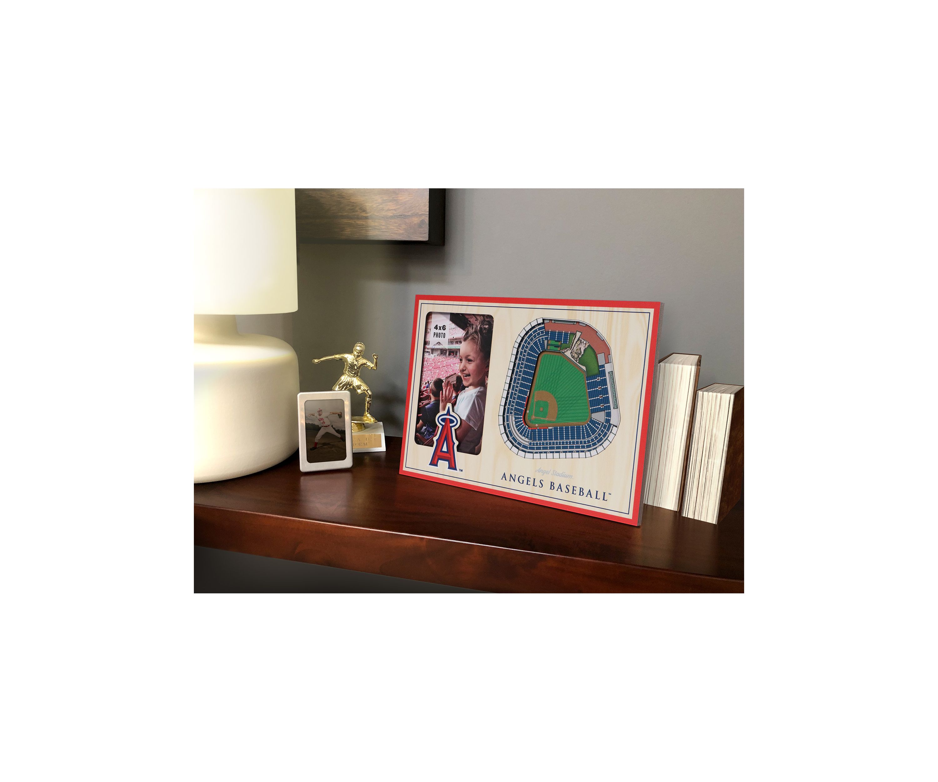 YouTheFan MLB Los Angeles Angels 3D StadiumView Picture Frame - Angel Stadium