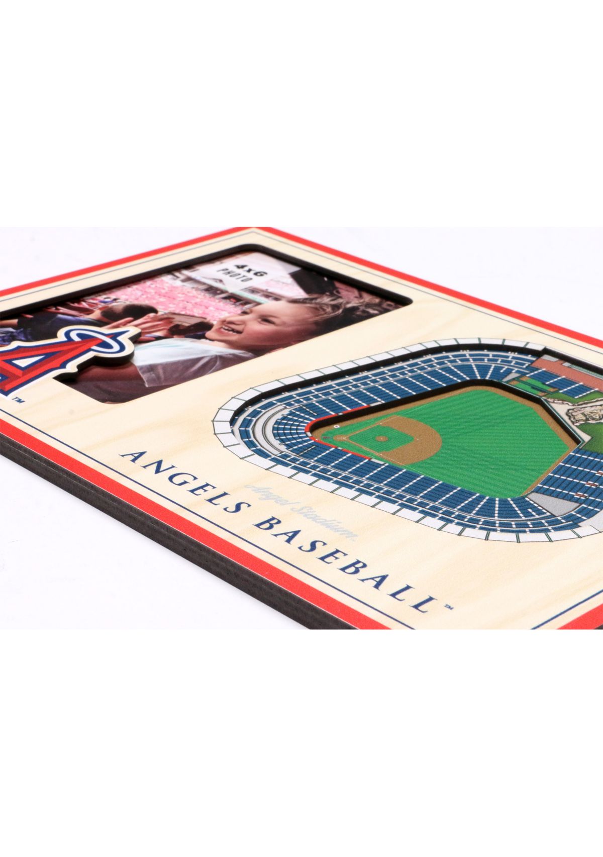 YouTheFan MLB Los Angeles Angels 3D StadiumView Picture Frame - Angel Stadium