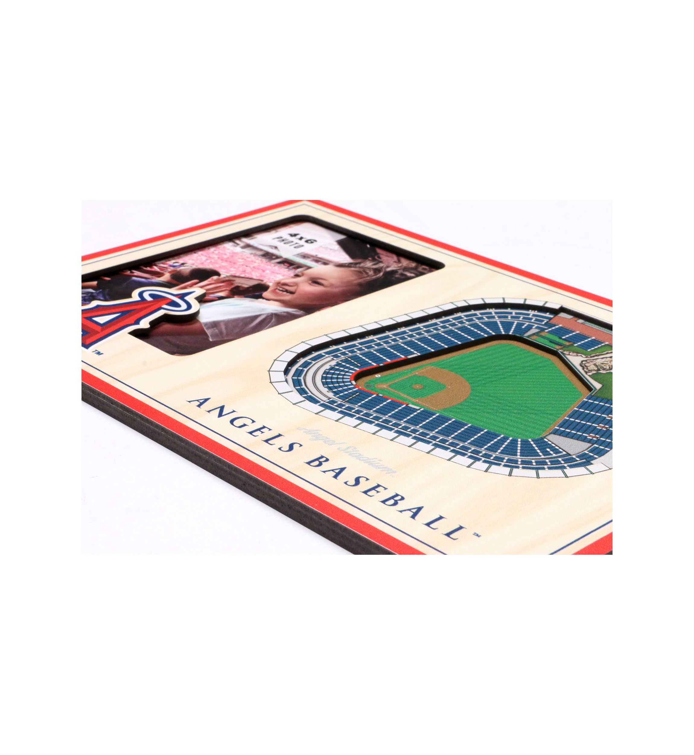 YouTheFan MLB Los Angeles Angels 3D StadiumView Picture Frame - Angel Stadium