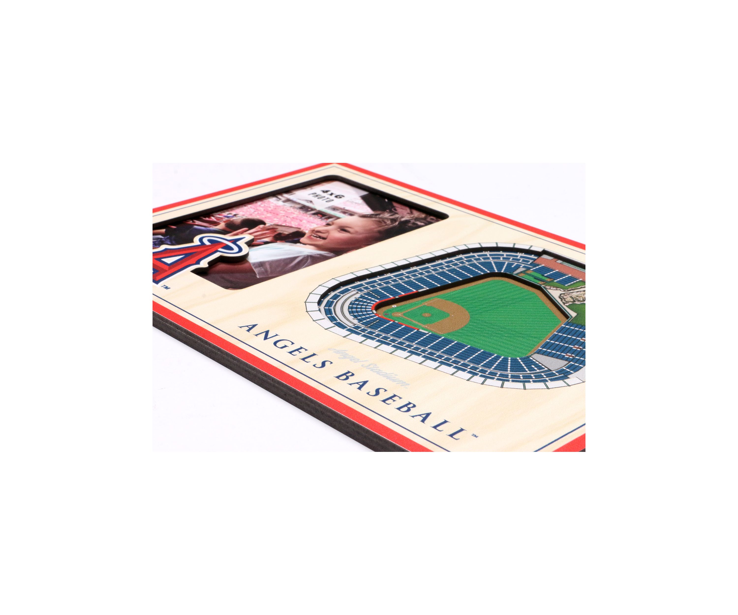 YouTheFan MLB Los Angeles Angels 3D StadiumView Picture Frame - Angel Stadium