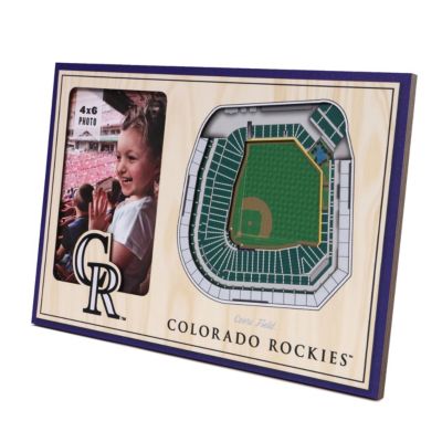 YouTheFan MLB Colorado Rockies 3D StadiumView Picture Frame - Coors Field