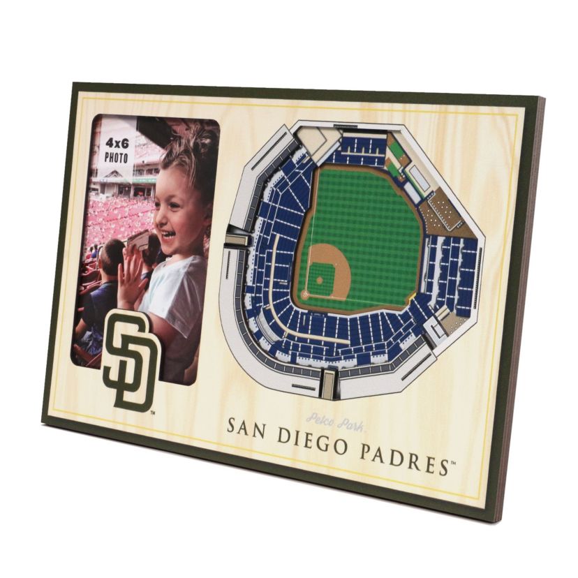 YouTheFan MLB San Diego Padres 3D StadiumView Picture Frame - Petco Park
