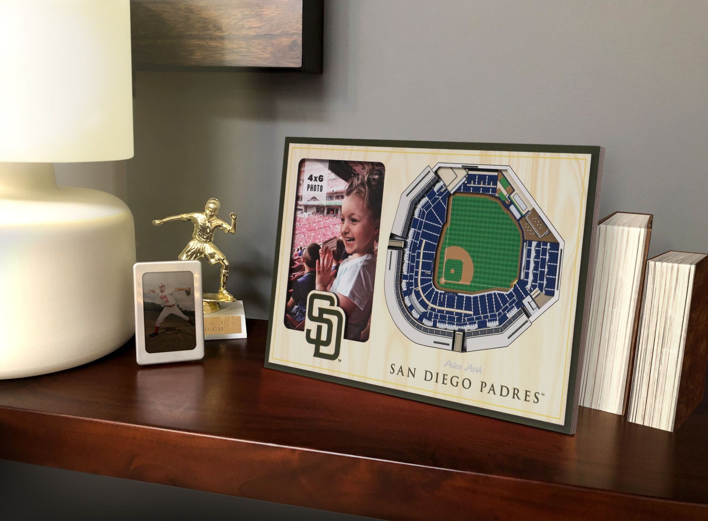 YouTheFan MLB San Diego Padres 3D StadiumView Picture Frame - Petco Park