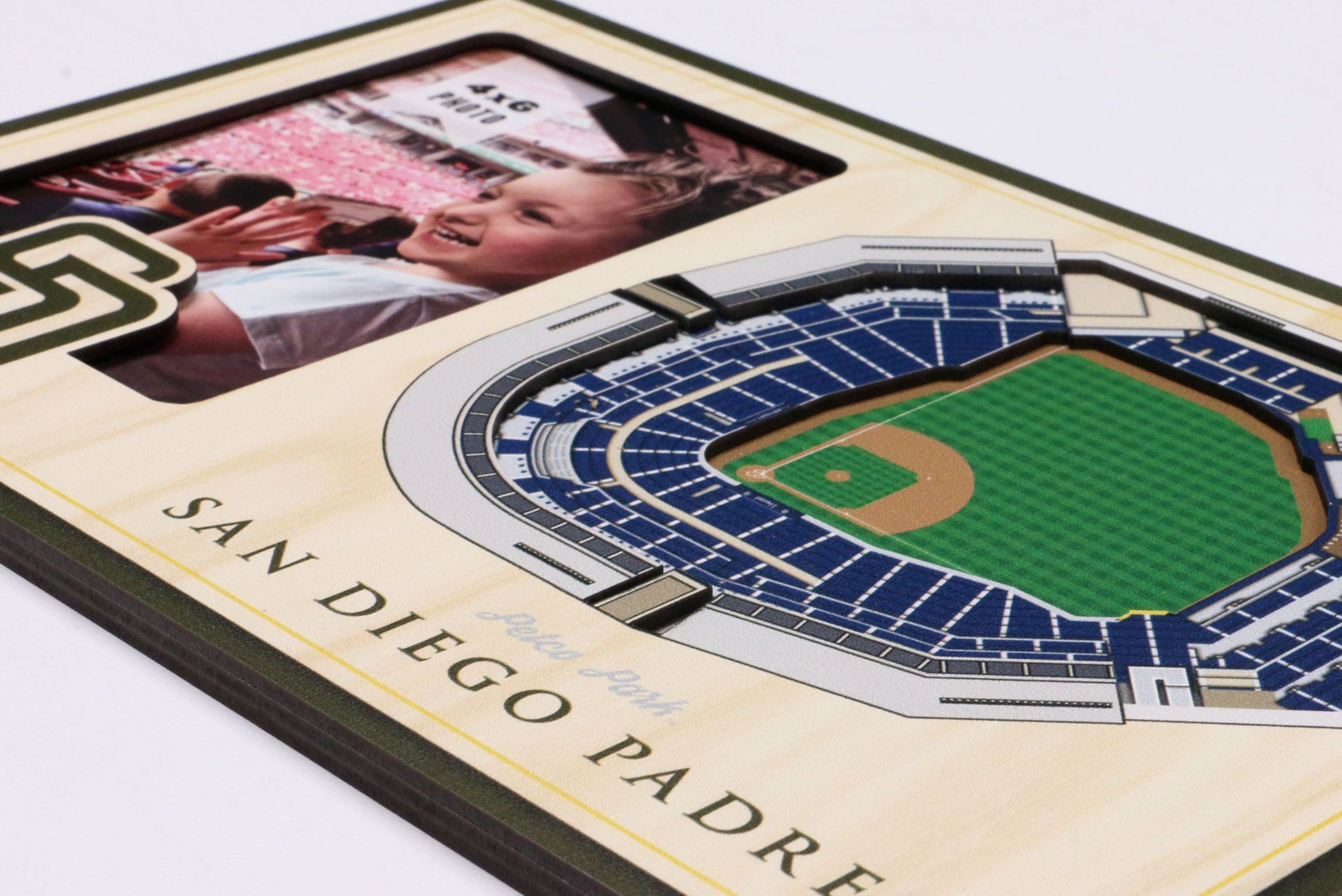 YouTheFan MLB San Diego Padres 3D StadiumView Picture Frame - Petco Park