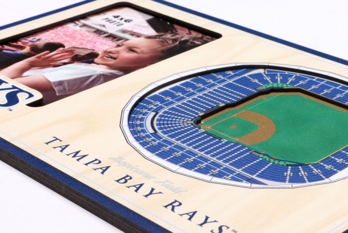 YouTheFan MLB Tampa Bay Rays 3D StadiumView Picture Frame - Tropicana Field