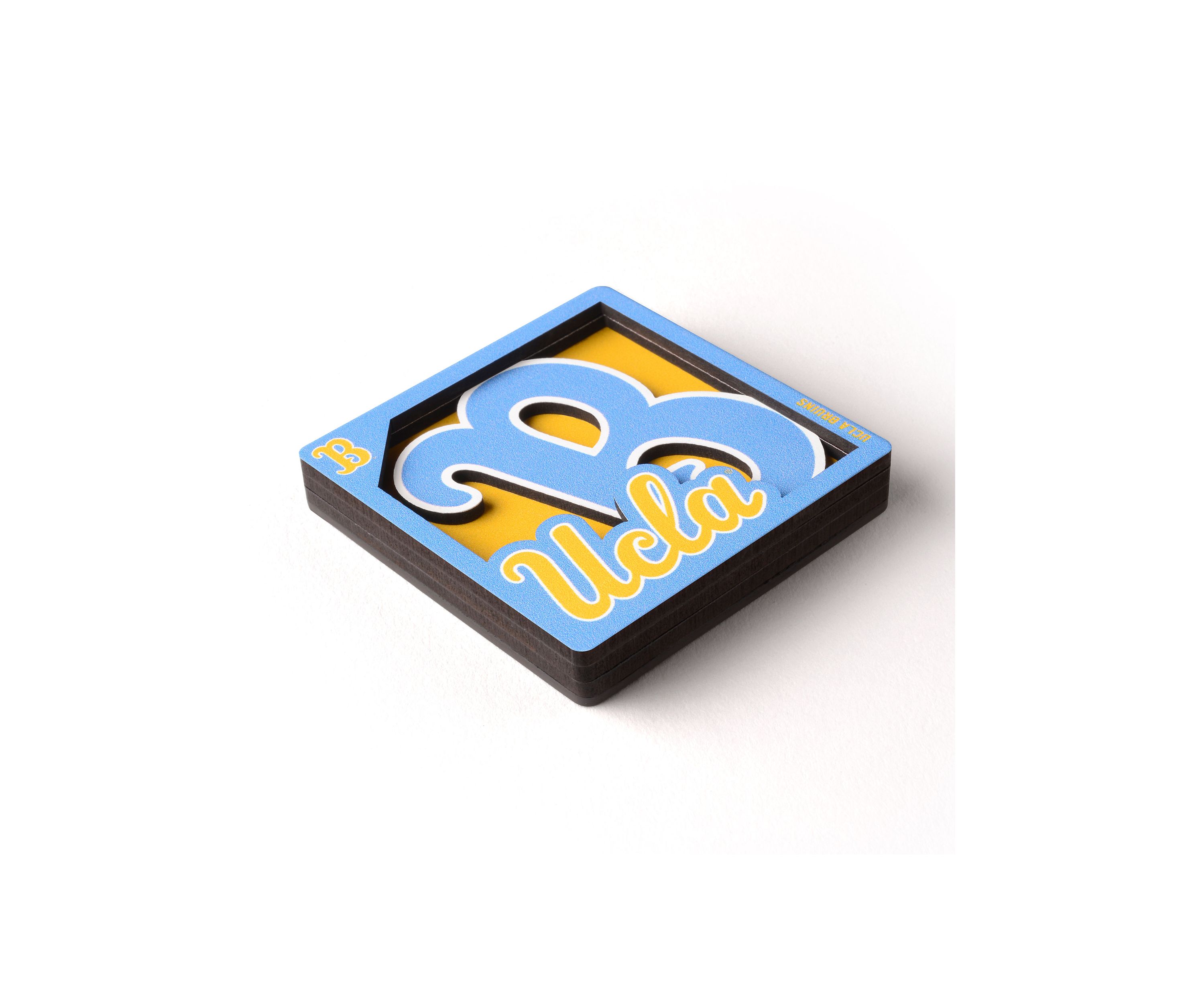 YouTheFan NCAA UCLA Bruins 3D Logo Series Magnets