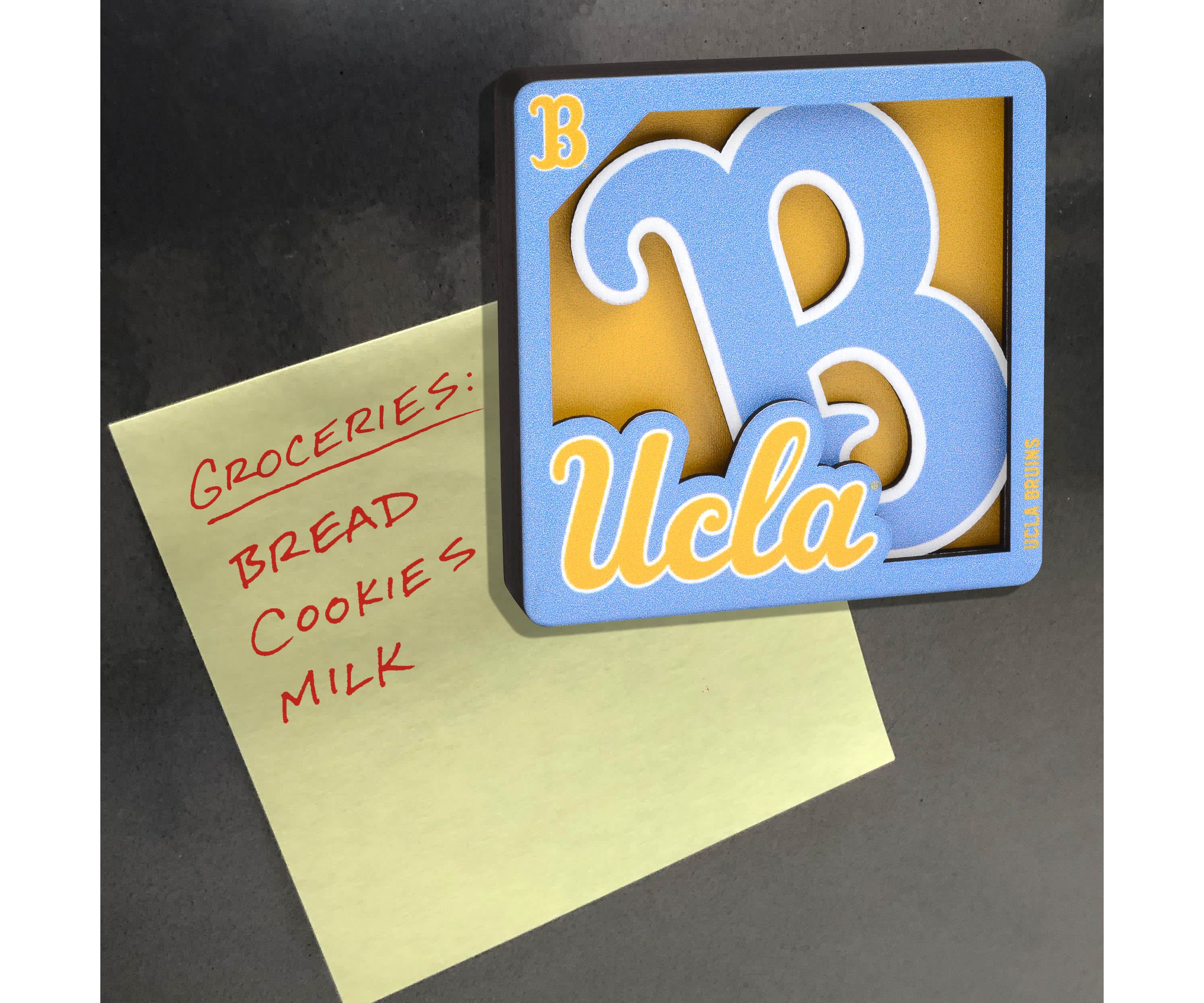 YouTheFan NCAA UCLA Bruins 3D Logo Series Magnets