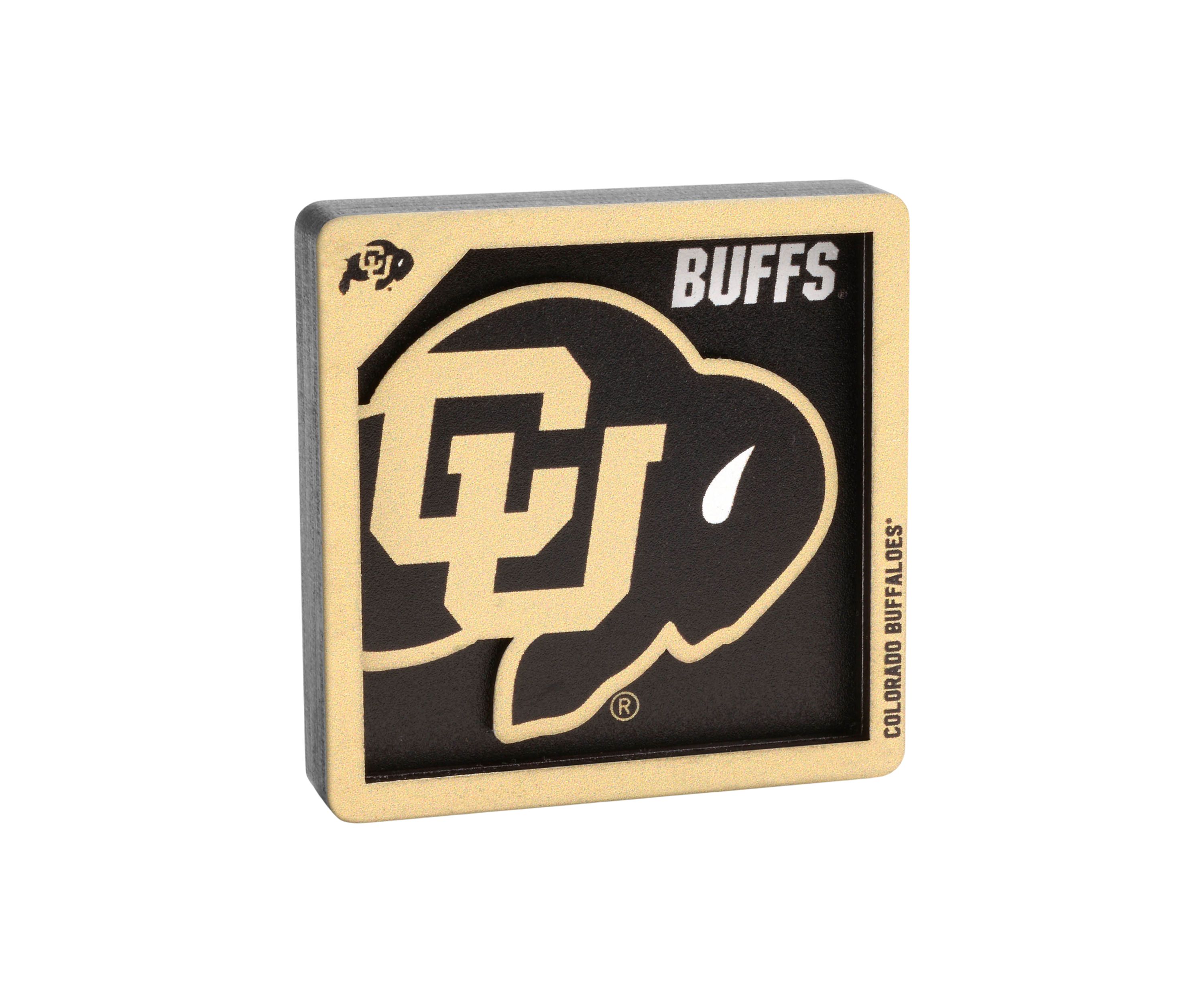 YouTheFan NCAA Colorado Buffaloes 3D Logo Series Magnets