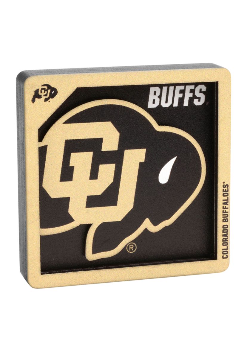 YouTheFan NCAA Colorado Buffaloes 3D Logo Series Magnets