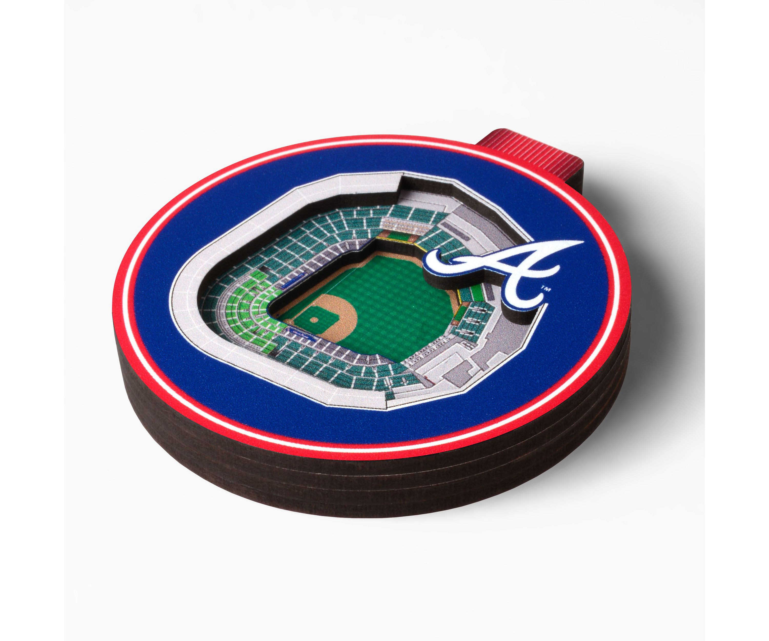 YouTheFan MLB Atlanta Braves 3D StadiumView Ornament - Truist Park