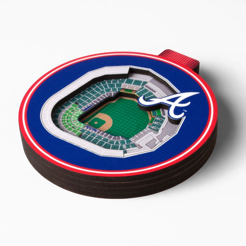 YouTheFan MLB Atlanta Braves 3D StadiumView Ornament - Truist Park