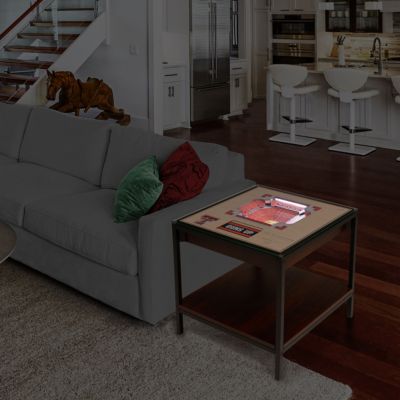 YouTheFan NCAA Texas Tech Red Raiders BB 25-Layer StadiumViews Lighted End Table - United Supermarkets Arena