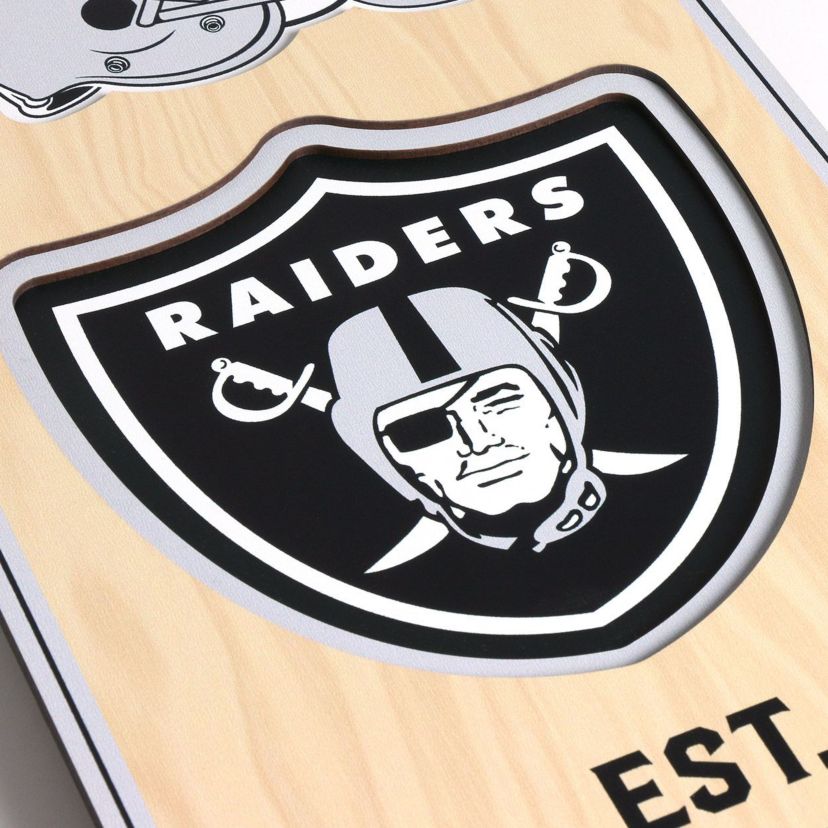 Oakland Raiders YouTheFan NFL Las Vegas Raiders 3D Stadium 8x32 Banner - Allegiant Stadium