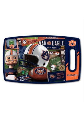 YouTheFan NCAA Auburn Tigers Retro Series Cutting Board