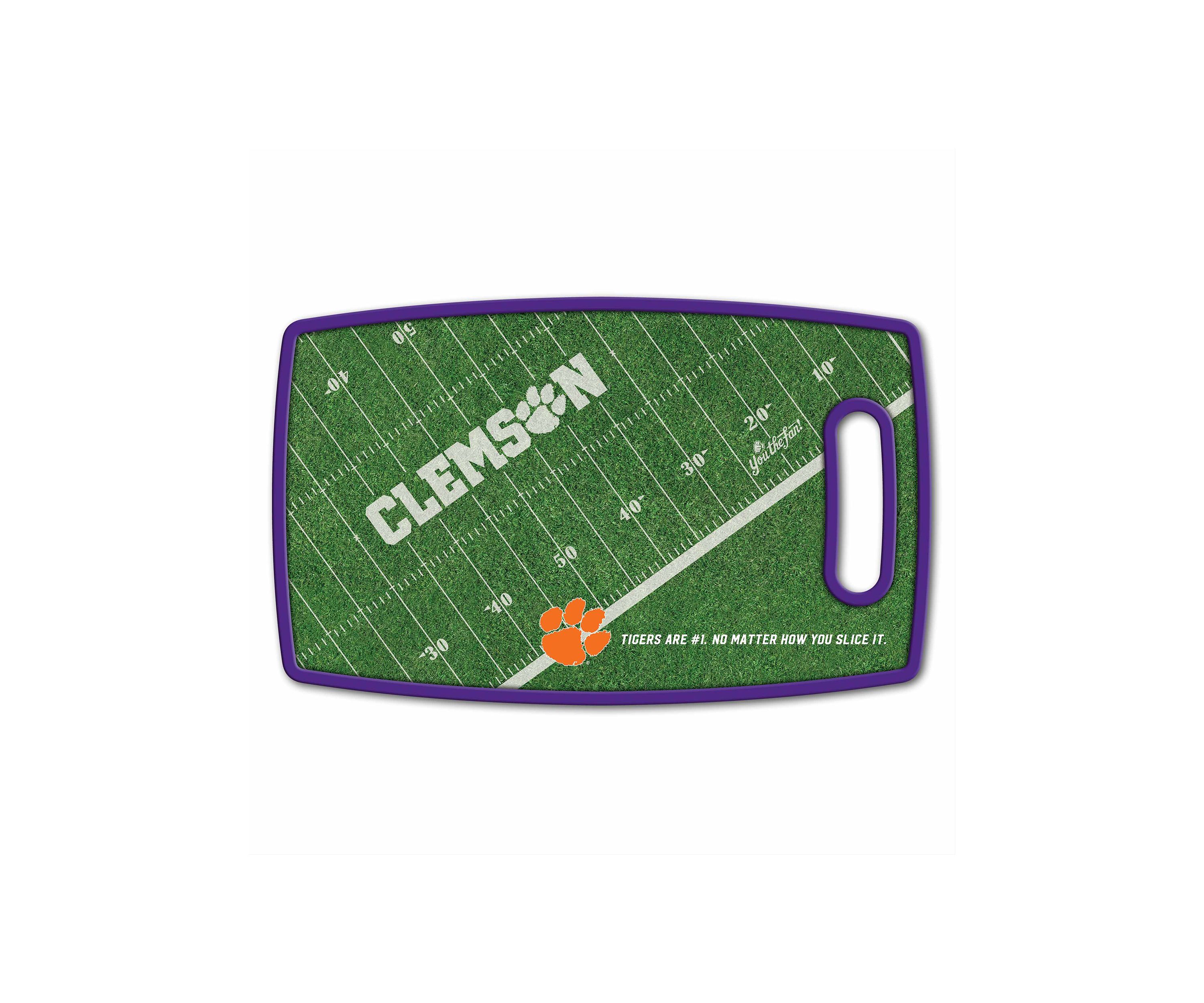 YouTheFan NCAA Clemson Tigers Retro Series Cutting Board