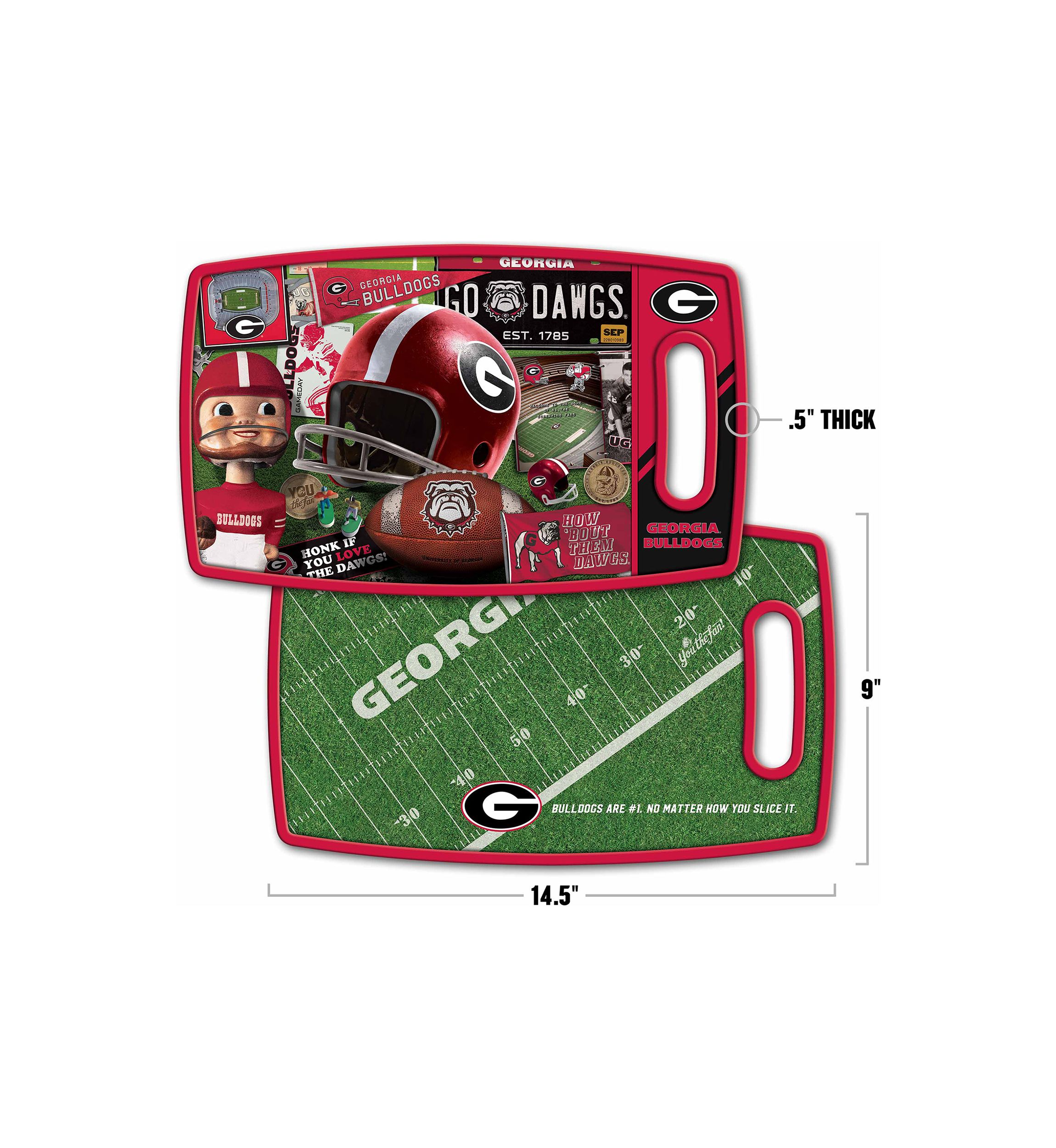 NCAA Georgia Bulldogs Retro Series Cutting Board