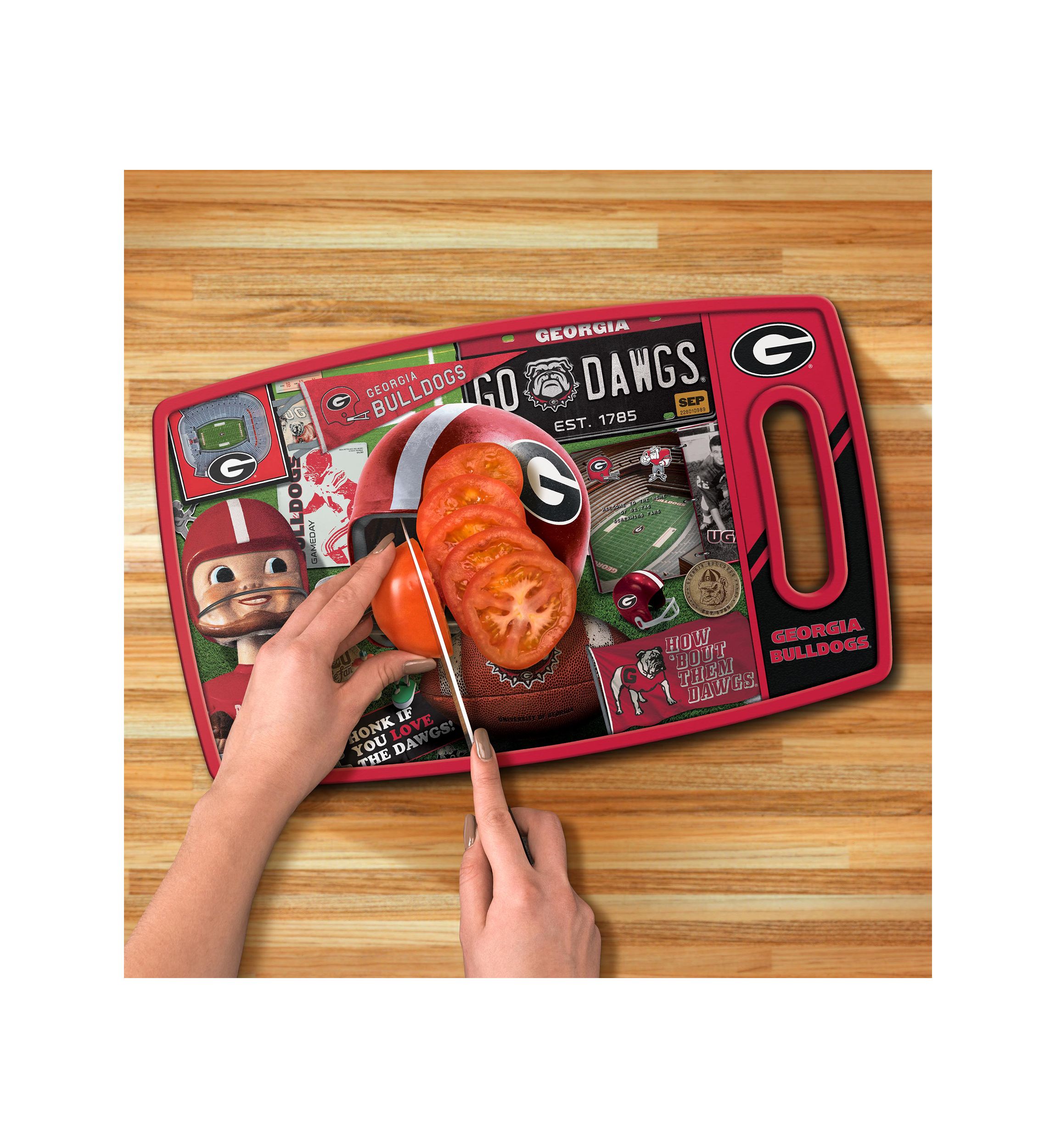 NCAA Georgia Bulldogs Retro Series Cutting Board