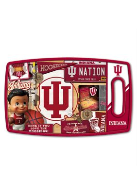 YouTheFan NCAA Indiana Hoosiers Retro Series Cutting Board