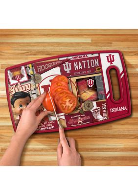 YouTheFan NCAA Indiana Hoosiers Retro Series Cutting Board