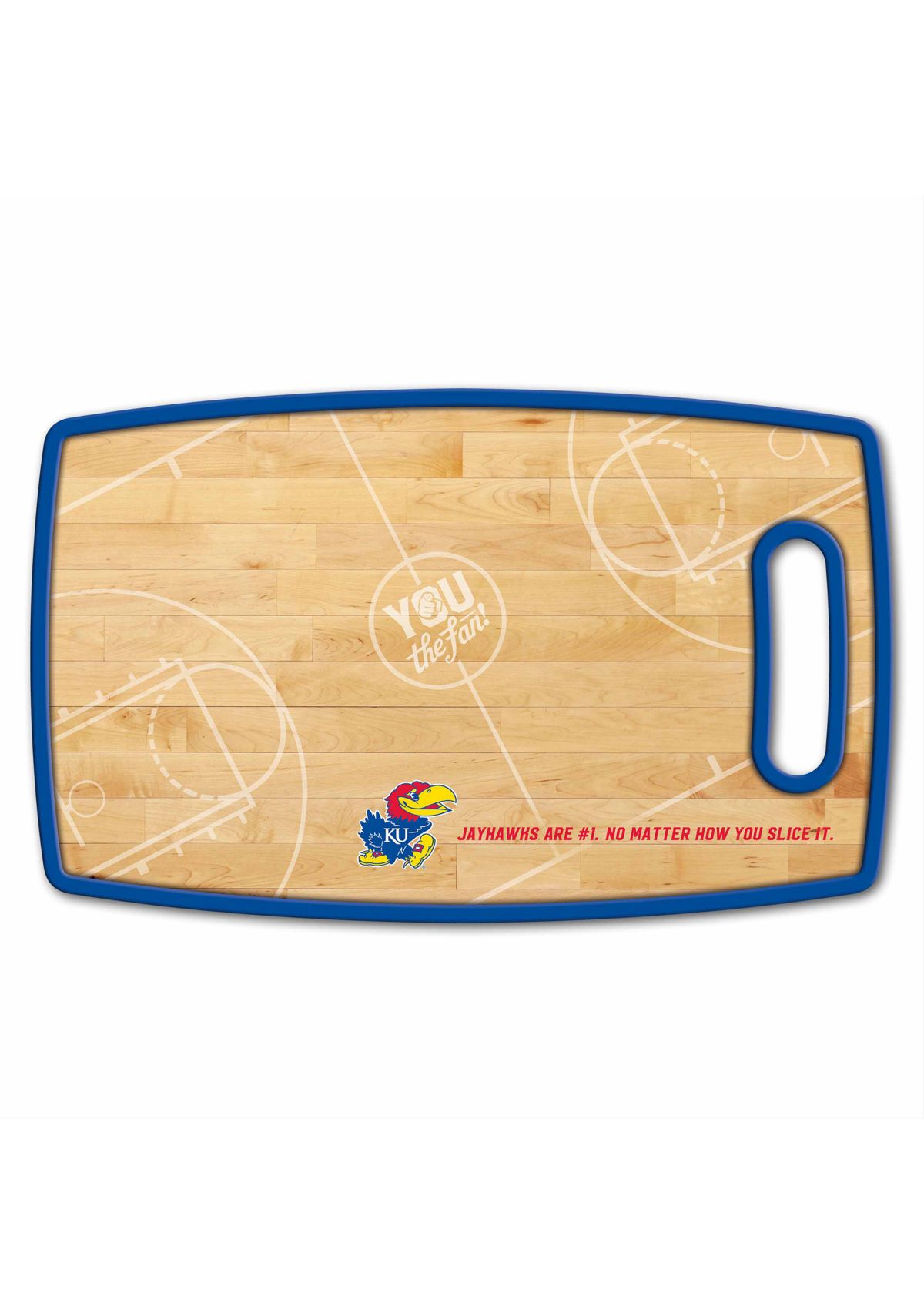YouTheFan NCAA Kansas Jayhawks Retro Series Cutting Board