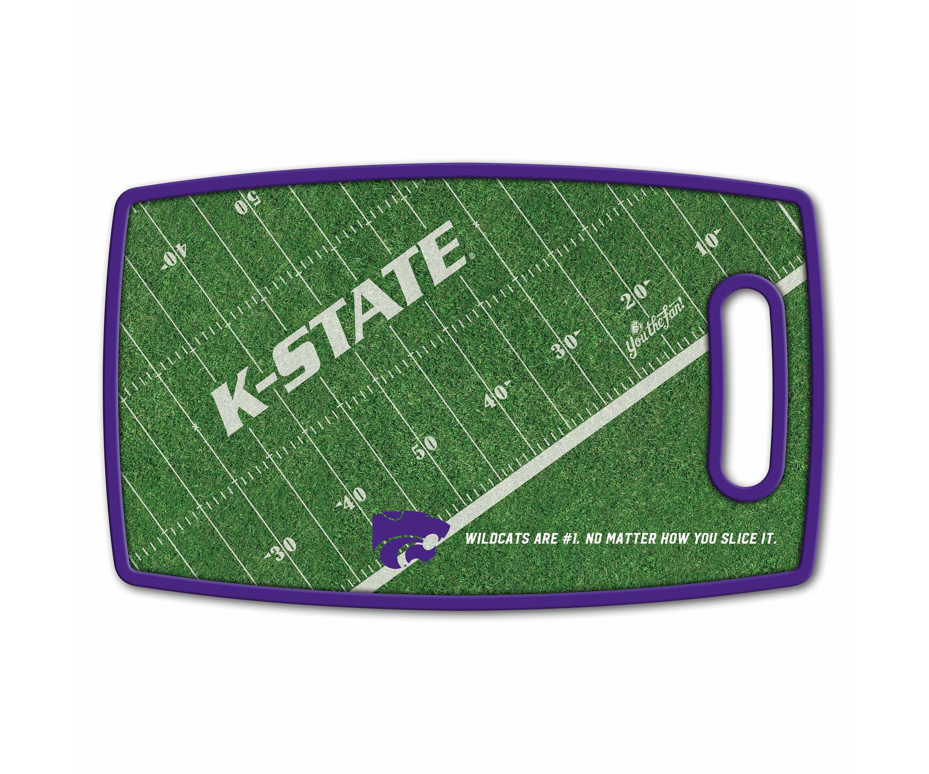 YouTheFan NCAA Kansas State Wildcats Retro Series Cutting Board