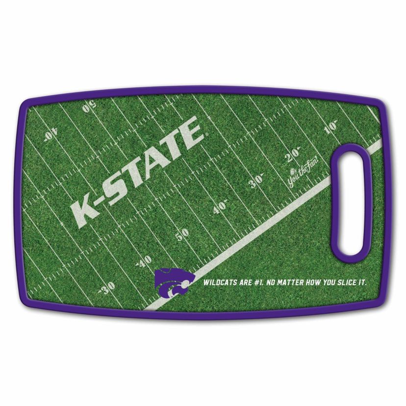 YouTheFan NCAA Kansas State Wildcats Retro Series Cutting Board