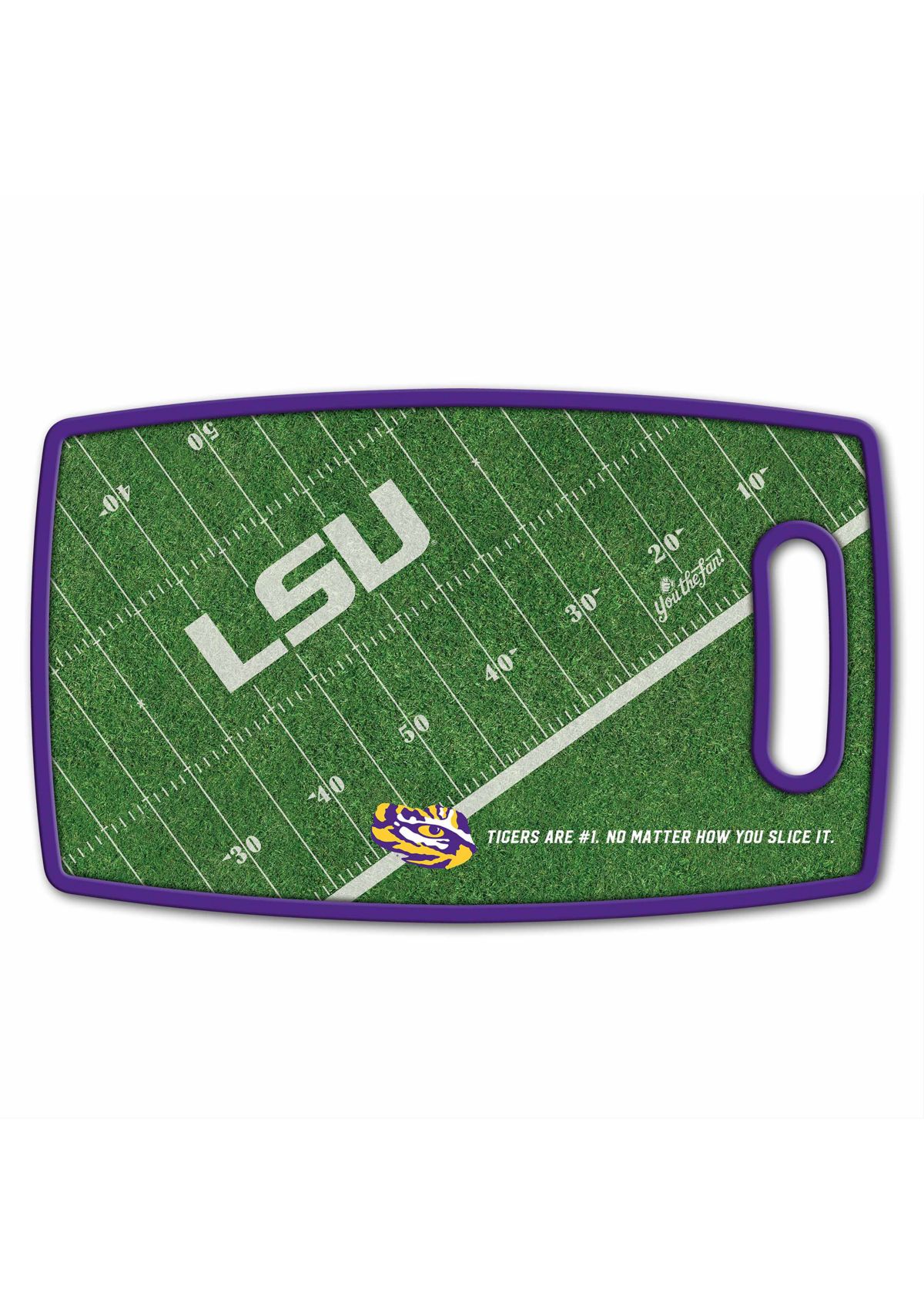 YouTheFan NCAA LSU Tigers Retro Series Cutting Board